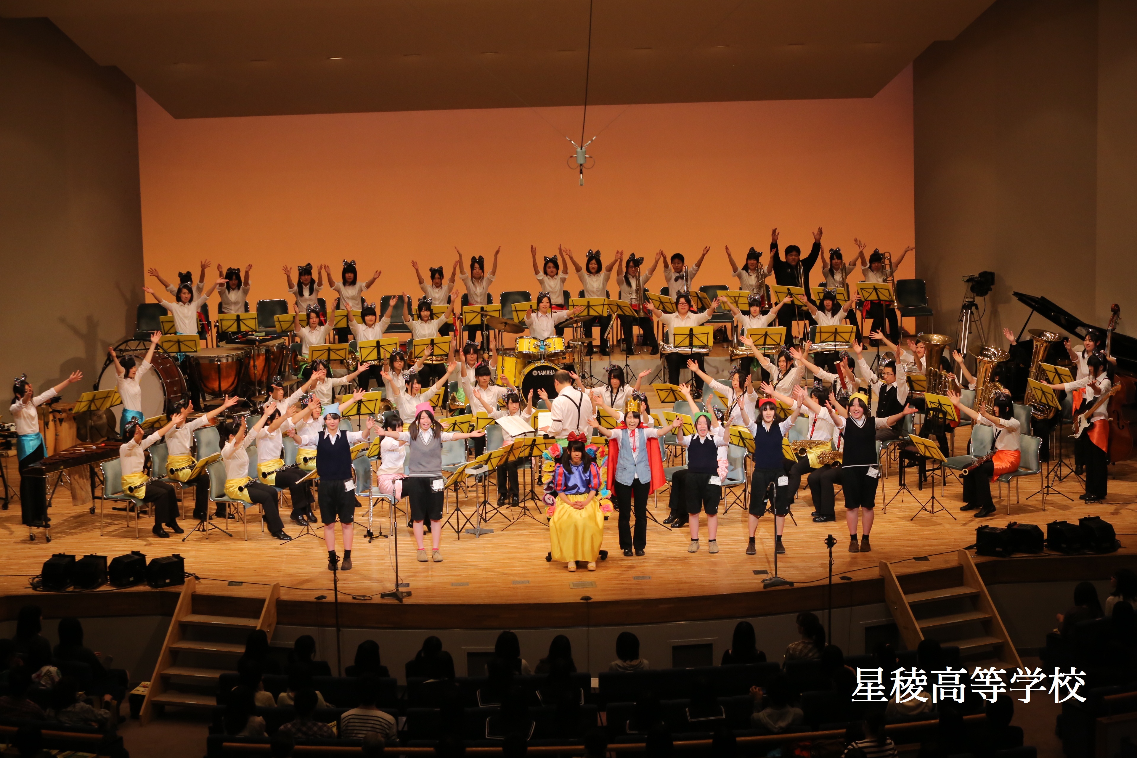 第24回星稜高校吹奏楽部定期演奏会が開かれました。