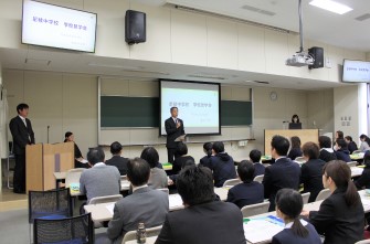 学校見学会を行いました。