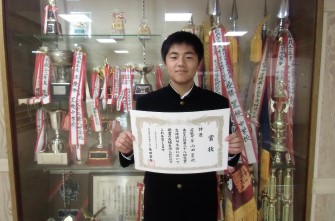 山田 夏也くん　第38回石川県児童・生徒俳句大会で特選受賞！