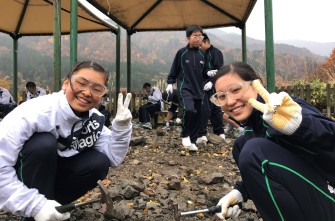 1年生　白山恐竜パーク白峰に行ってきました！