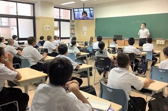 2学期始業式を行いました。