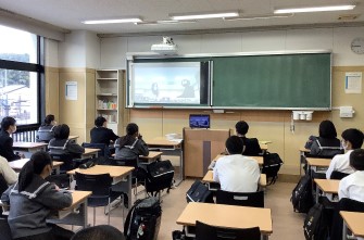 2学期終業式を行いました。