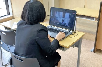 オンラインによる写生大会を行いました！