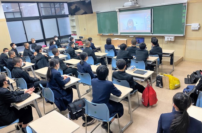 3学期終業式を行いました。