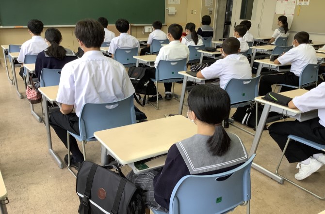 2学期始業式を行いました。