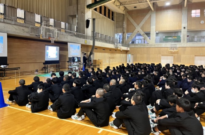 校外実力試験・交通安全教室を行いました！