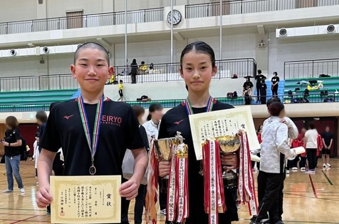 北信越ジュニアトランポリン競技選手権大会に２名出場決定！