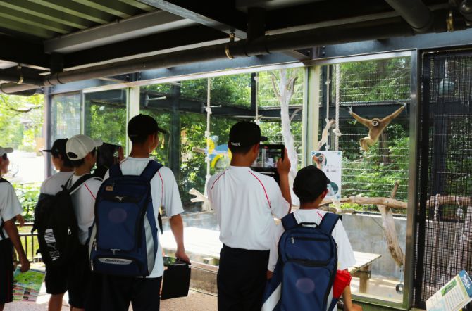 1年生　いしかわ動物園にて学外研修を行いました。