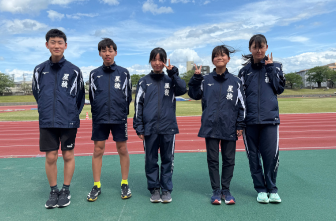 陸上競技部　金沢市中学校春季競技大会陸上競技 入賞多数！