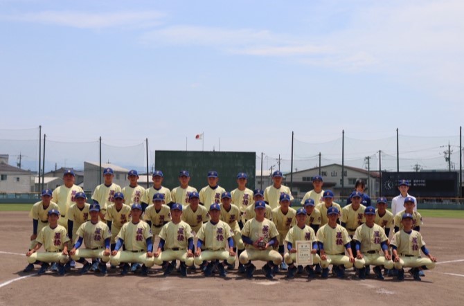 野球部　加賀地区中学校体育大会兼県体予選会Cブロック優勝！！