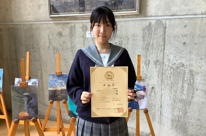 中学3年生　小松﨑 結衣さん　第49回ピティナ・ピアノコンペティション金沢前期 奨励賞！