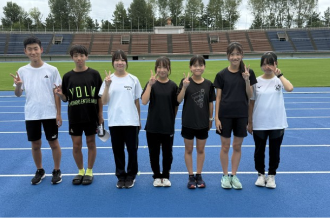 陸上競技部　宗藤さん2位、春山さん6位入賞！
