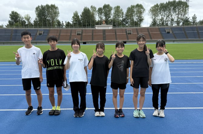 陸上競技部　宗藤さん2位、春山さん6位入賞！