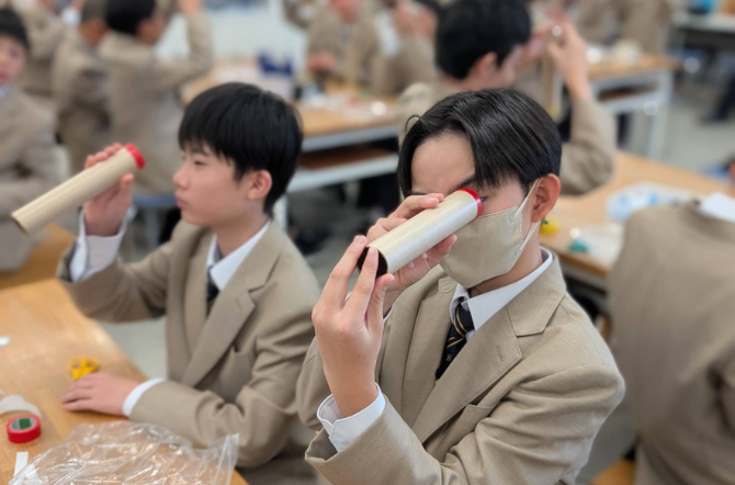 中学1年生　サイエンスヒルズこまつにて学外研修を行いました！