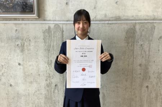 中学3年生　米田 果央さん　Japan Ballet Competition GCS 2025 入賞！