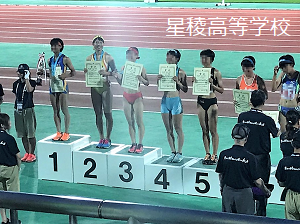 [全国総体・陸上競技]　吉岡美玲さん、走り幅跳びで全国2位に！