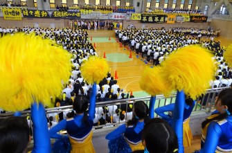 石川県高等学校総合体育大会・全国高等学校総合文化祭激励会を行いました。