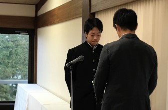 ゴルフ部　辻くん、北陸三県新人大会準優勝！