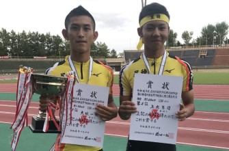 [県新人・陸上競技部]　男女総合優勝を見事達成しました！！！