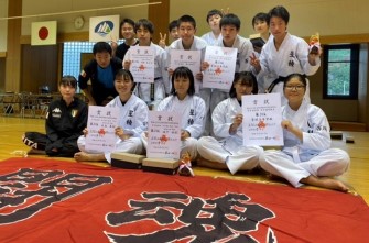 [県新人・空手道競技]　男子団体組手・男子団体形、全国高校空手道選抜大会への出場が決定！