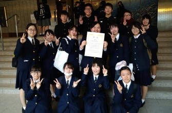 合唱部　ヴォーカルアンサンブルコンテストで金賞を受賞！！