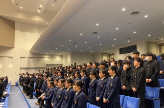 高校3年生　いよいよ最終登校日を迎えました。