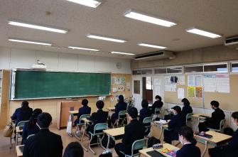 3学期始業式を行いました。