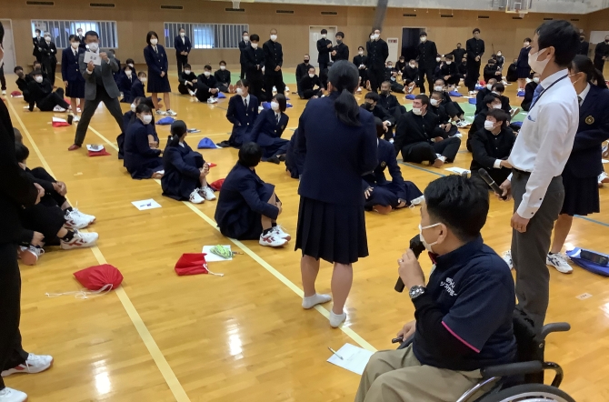 高校1･2年生(P)　「あすチャレ！ジュニアアカデミー」に参加しました！