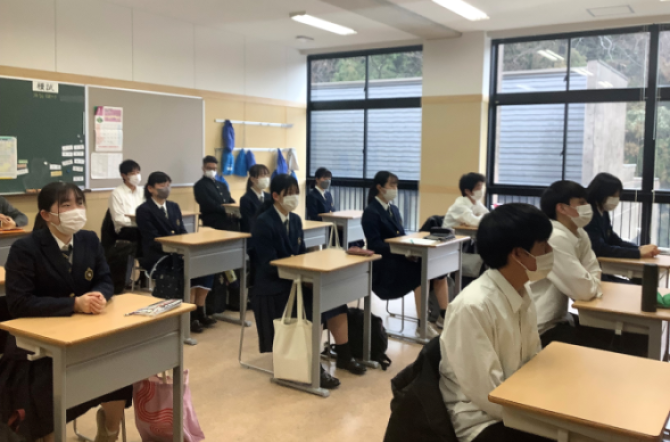 3学期終業式を行いました。