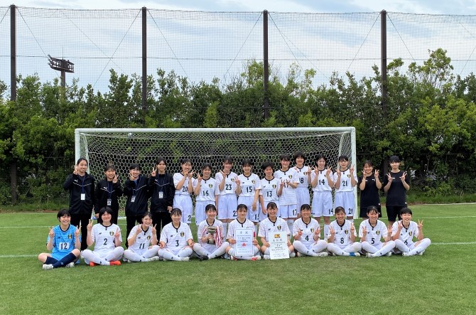 ［県総体・女子サッカー］　5連覇達成！　北信越総体で全国に挑戦！