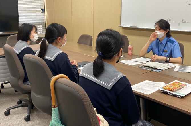 星稜生のための警察官採用説明会を実施しました！