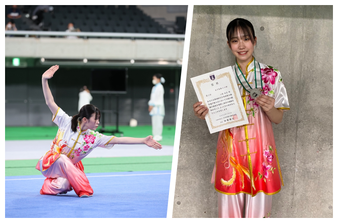 小阪 妃夏さん　全日本武術太極拳選手権で準優勝！！