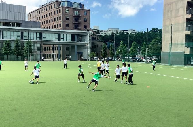 高校1・2年生　体育大会を行いました。