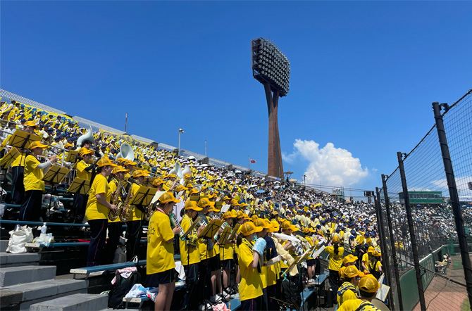 野球部　2年連続22回目甲子園出場決定！