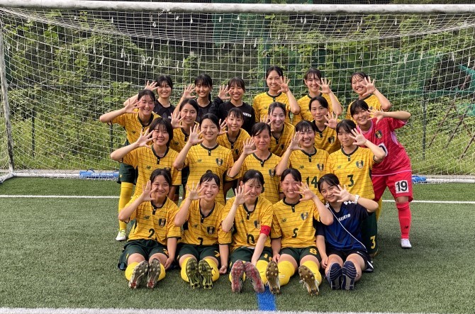 女子サッカー部　全日本高等学校女子サッカー選手権石川県大会　優勝(5連覇)！