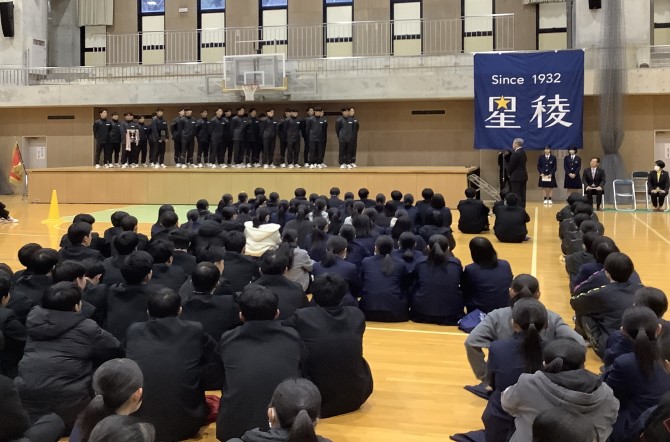 全国大会出場激励会を行いました！