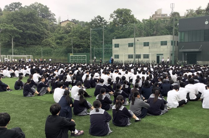 避難訓練を行いました。