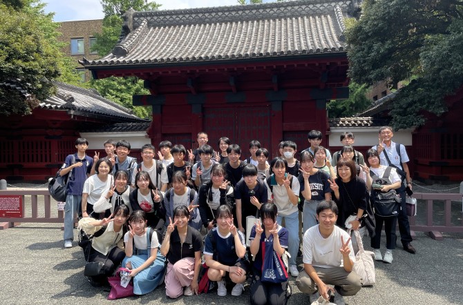 高校1・2年生　関東方面大学見学会に行ってきました。