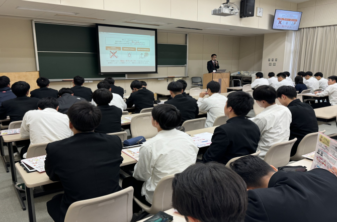 高校3年生Pコース　献血講演会を受講しました。
