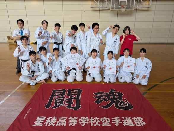 空手道部　北信越大会の出場権獲得！