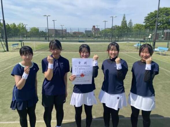 女子テニス部　北信越大会出場が決定しました！