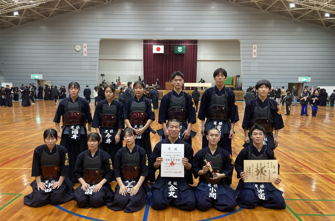 剣道部　北信越大会への出場決定！