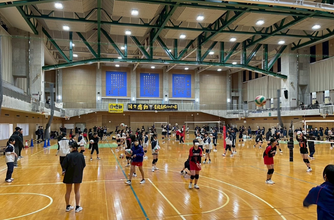 女子バレー部より
