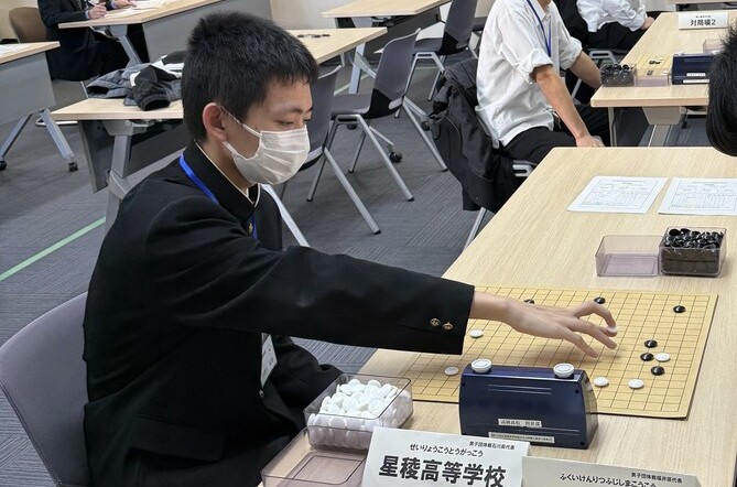 囲碁部　第41回北信越高等学校囲碁選手権大会にて男子団体優勝！