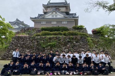 高校1年生　遠足に行ってきました。